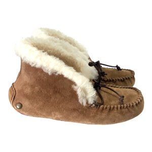 UGG Alena Slipper | Sheepskin Shearling Lined | Chestnut | Womens Size 8